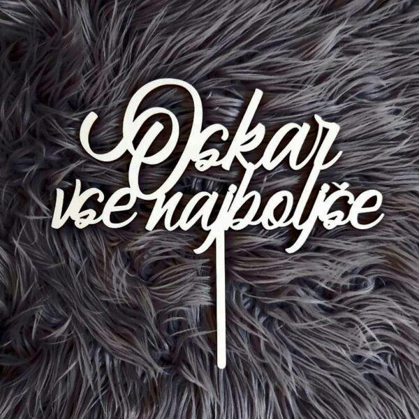 Topper za 1 18 20 30 40 50 60 70 80 90 100 rojstni dan