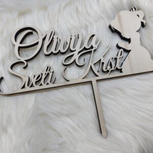 OUTLET- Topper za torto "Olivija Sveti Krst"